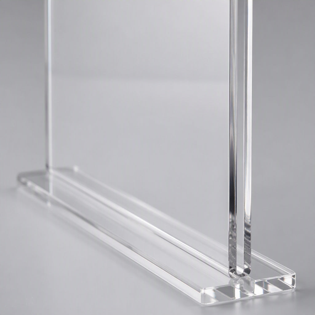 Acrylic Sign Holder 8.5x11 inch Countertop (Pack of 5)