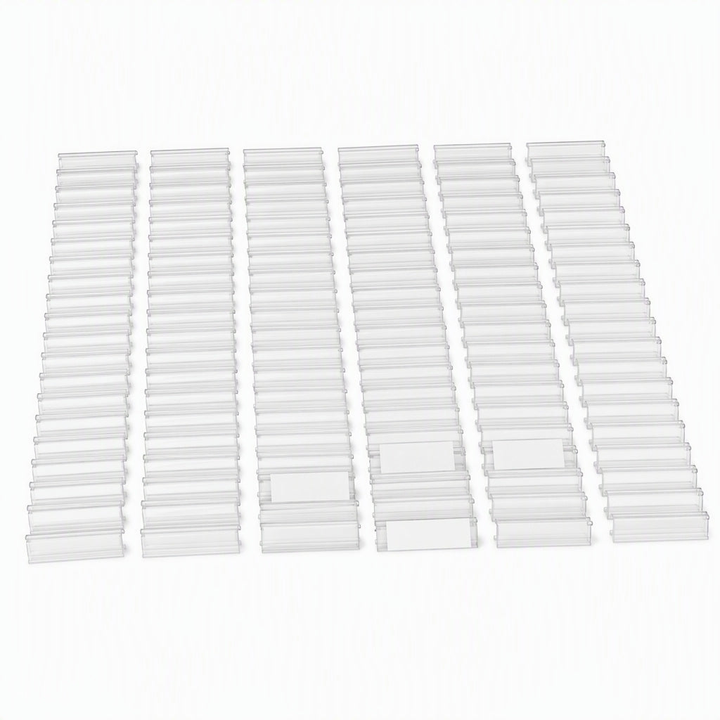 Adhesive Price Tag Holder 1.25x3 inch (Pack of 100)