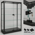 Knockdown Glass Display Case 36x18x38 inch