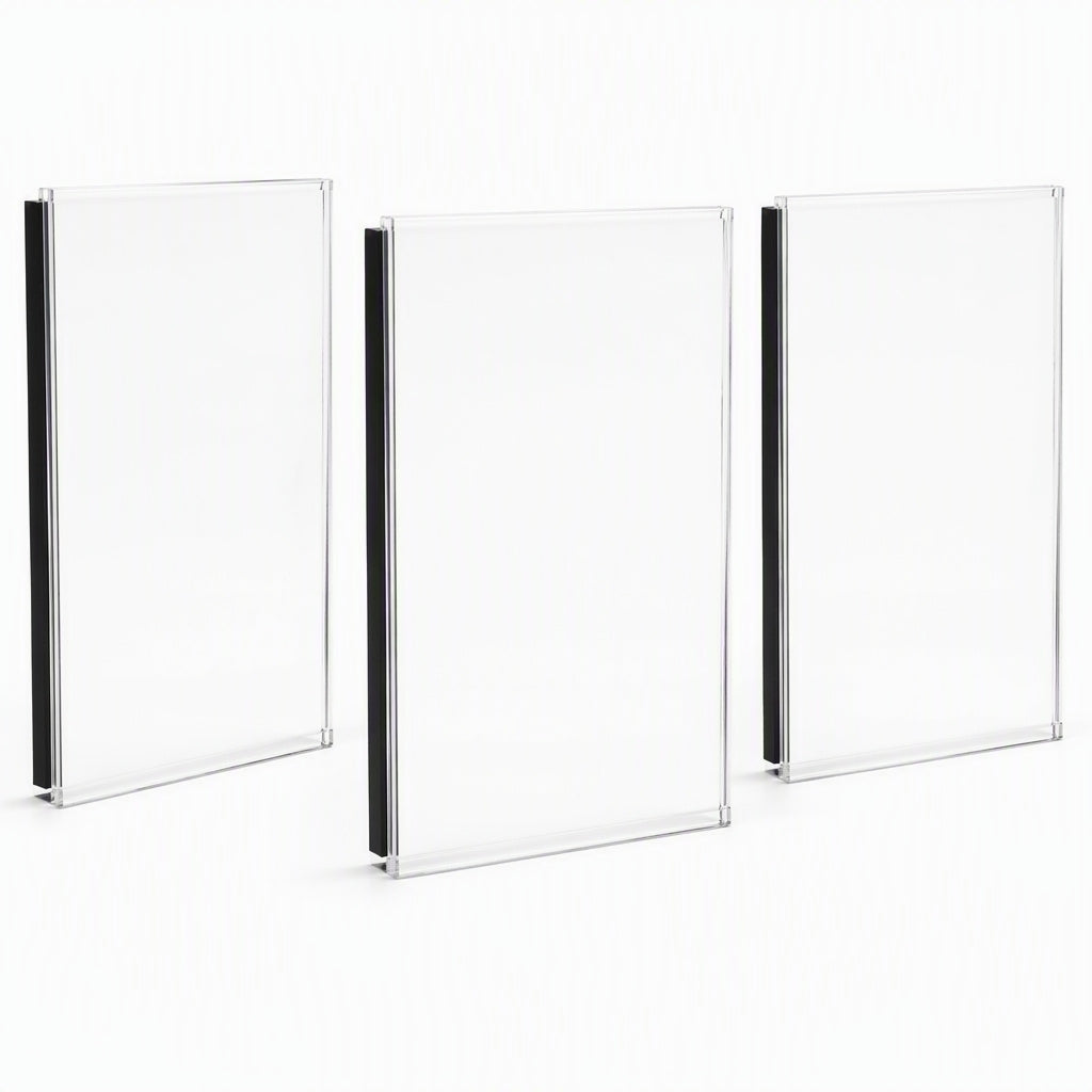Magnetic Sign Holder 5.5x8.5 inch (Pack of 3)