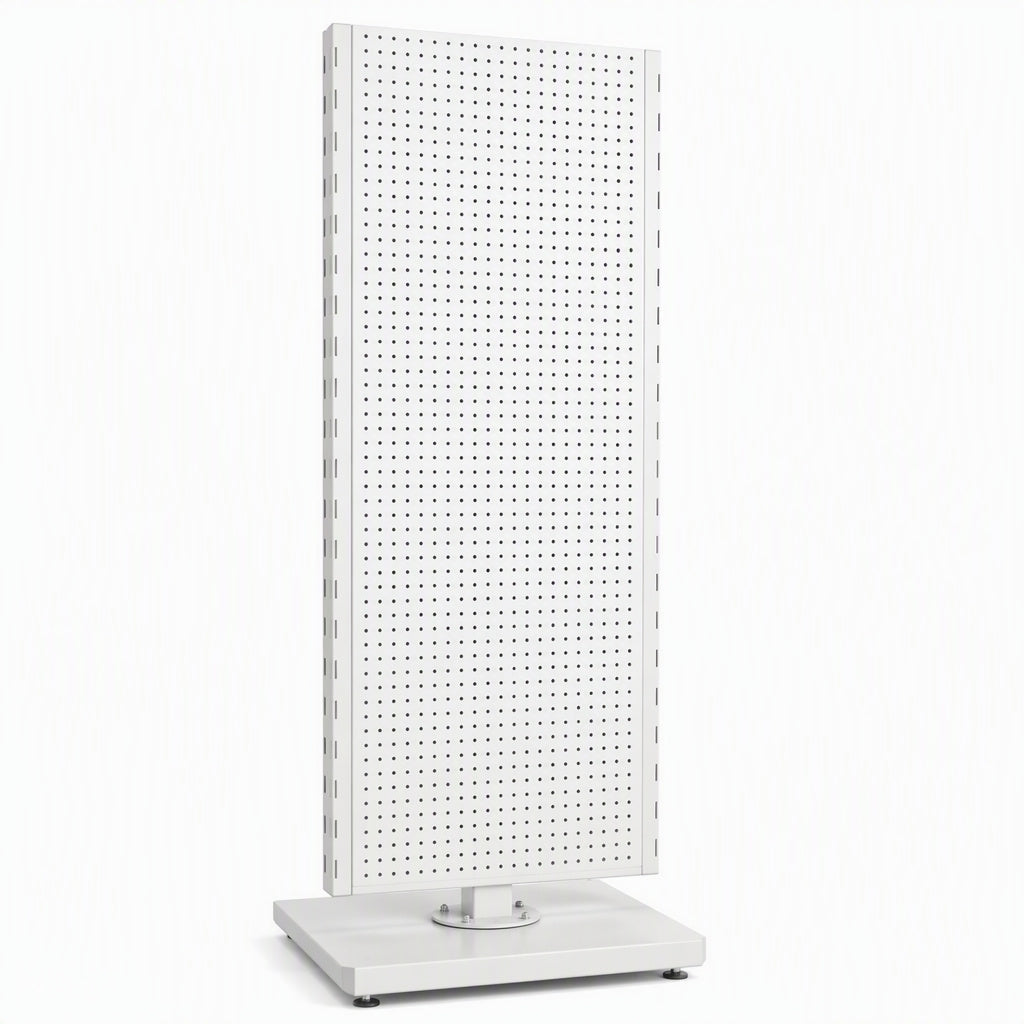 Pegboard Display Stand Floor 24x60 inch