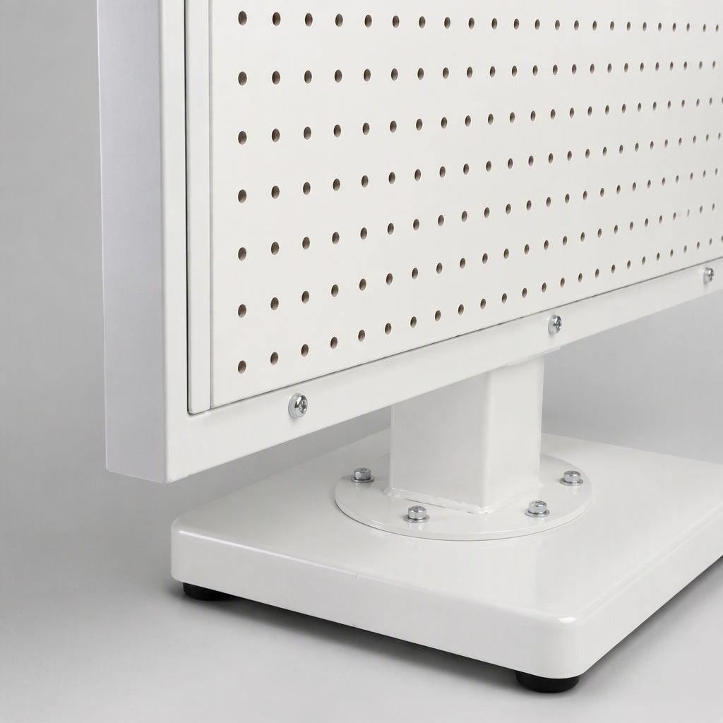Pegboard Display Stand Floor 24x60 inch