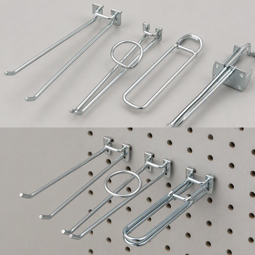 Pegboard Hooks Assorted 50-Piece Set