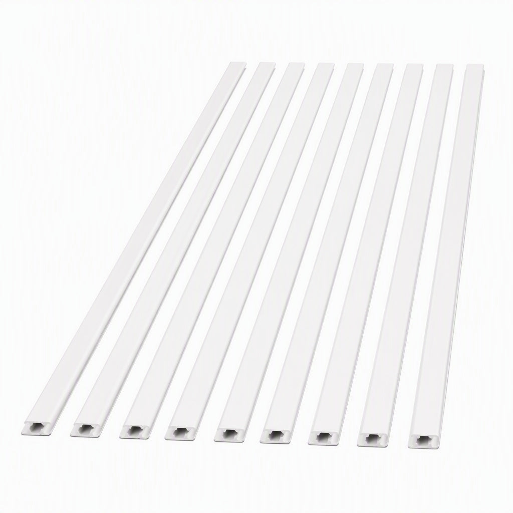 Slatwall Insert Strip White 4ft (Pack of 10)