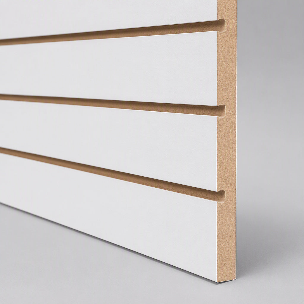 Slatwall Panel 2x4 ft White